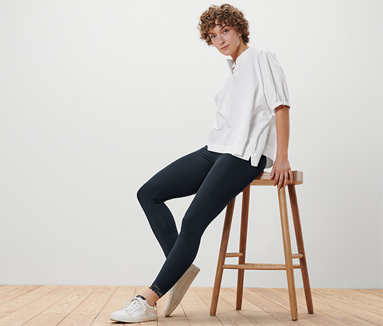 tchibo Leggings mit Spitzenborte online bestellen bei Tchibo 676159 Lagerräumung