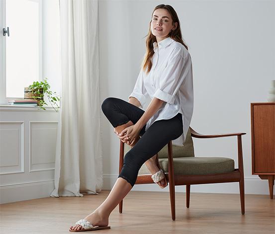 tchibo 3/4-Leggings mit Spitzenborte online bestellen bei Tchibo 636004 Heißer Verkauf
