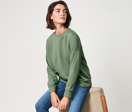tchibo Besticktes Sweatshirt online bestellen bei Tchibo 657873