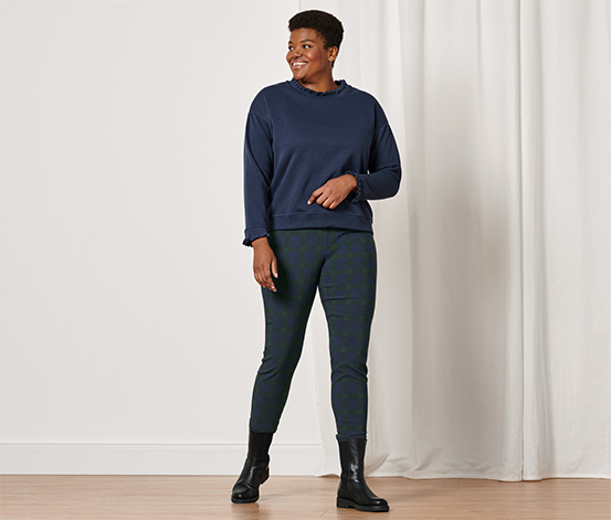tchibo Sweatshirt mit Strickdetails online bestellen bei Tchibo 651067 Begrenzte Freigabe