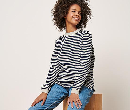 tchibo Gestreiftes Sweatshirt online bestellen bei Tchibo 653704 Große Rabatte
