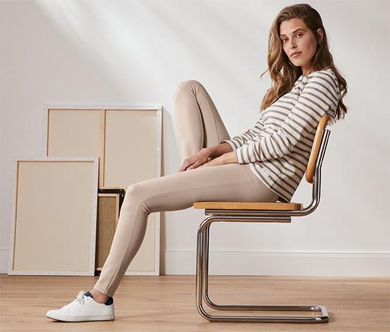 tchibo Basic-Leggings aus Heavy-Jersey online bestellen bei Tchibo 620057 Im Verkauf