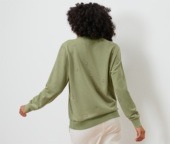 tchibo Besticktes Sweatshirt online bestellen bei Tchibo 680221 Verkauf