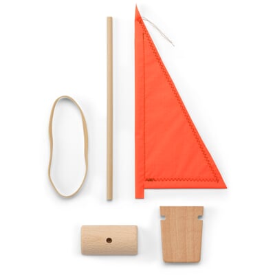 ﻿manufactum Bausatz Flaschenboot Neonorange Heißer Verkauf