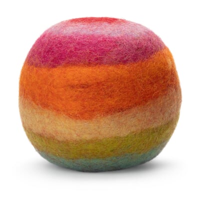 manufactum Filzball Regenbogen