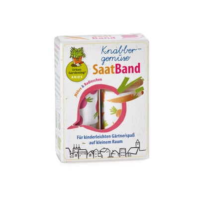 manufactum Bio-Saatband Knabbergemüse