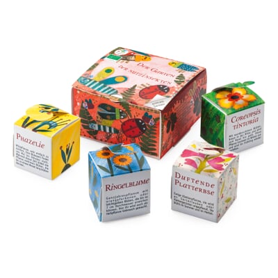 manufactum Bio-Blumensamen Samenwürfel für Nutzinsekten