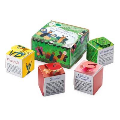 manufactum Bio-Blumensamen Samenwürfel für Schmetterlinge