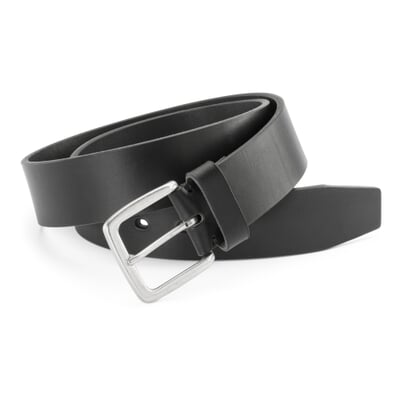 manufactum Herren-Ledergürtel Schwarz Zeitlich begrenztes Angebot