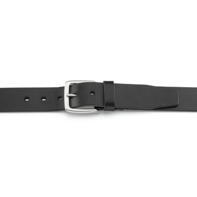 manufactum Herren-Ledergürtel Schwarz Zeitlich begrenztes Angebot