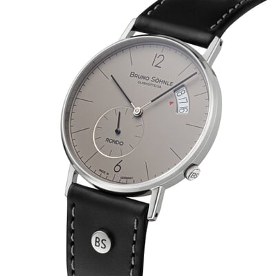 manufactum Armbanduhr Rondo Big Ø 38 mm Quarz Blitzangebot