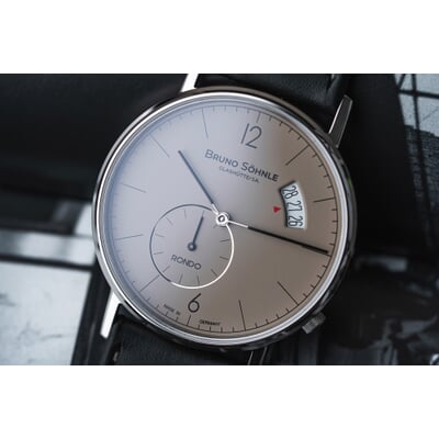 manufactum Armbanduhr Rondo Big Ø 38 mm Quarz Blitzangebot