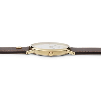 manufactum Armbanduhr Rondo Gold Ø 38 mm Quarz Super Sparpreis