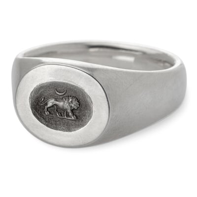 manufactum Herren-Silberring Löwe 59 (18 8 mm) Neueste Stile