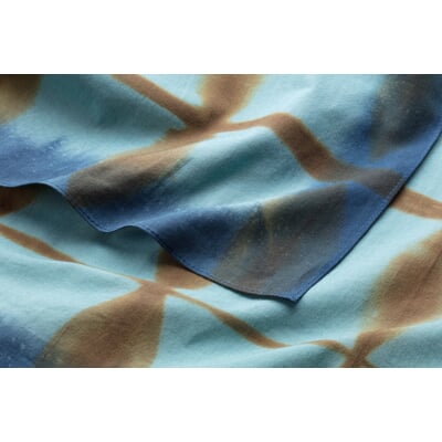 manufactum Halstuch N° 766 Aquarell Petrol-Blau Bis zu 50% Rabatt