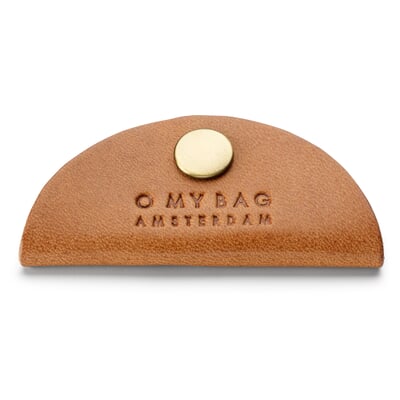 manufactum Kabelhalter Rindleder Cognac