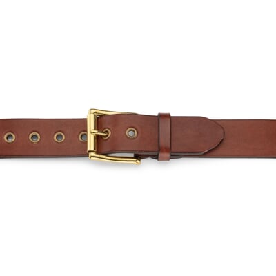 manufactum Herren-Ledergürtel Heritage Braun zollfrei
