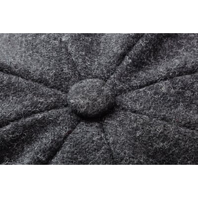 manufactum Herrenkappe Harris-Tweed Anthrazit Fabrikpreis