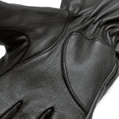 manufactum Herrenhandschuh Pferdeleder Schwarz Exklusivangebot