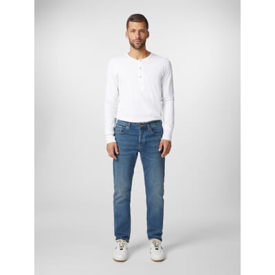 manufactum Herrenjeans Hank Mid Tapered Blau Bestseller