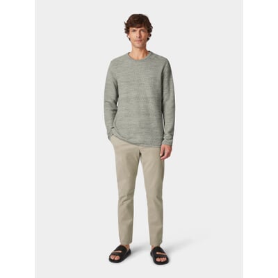 manufactum Herren-Strickpullover Baumwolle Grün Wochenangebot