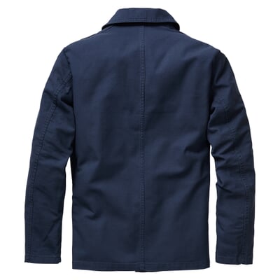 manufactum Herrenjacke Baumwolle Navy Zeitbegrenzte Promotion