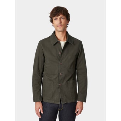 manufactum Herren-Arbeitsjacke Khaki Riesige Rabatte