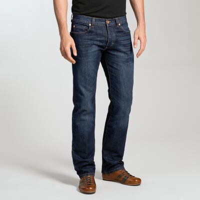 manufactum Herrenjeans Straight Denim 50% Rabatt mit kostenlosem Versand