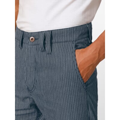 manufactum Herren-Strandhose gestreift Blau-Weiß Online