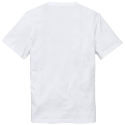 manufactum Herren T-Shirt Baumwolle Weiß Outlet