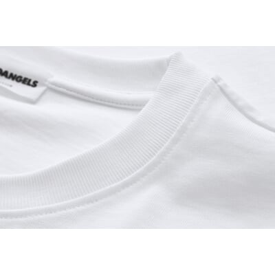 manufactum Herren T-Shirt Baumwolle Weiß Outlet
