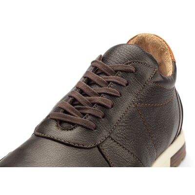 manufactum Herren-Schnürhalbschuh Braunschwarz Angebote