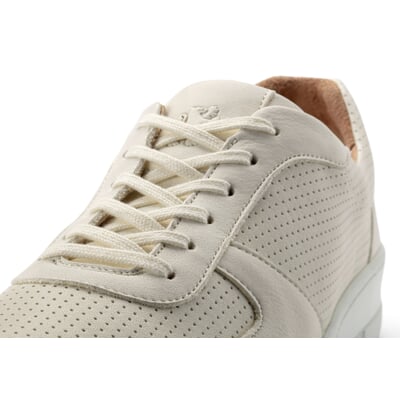 manufactum Herren-Ledersneaker Natur Limitierter Zeitrabatt