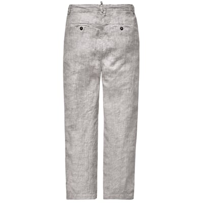 manufactum Herren-Leinenhose Graumelange Rabatt