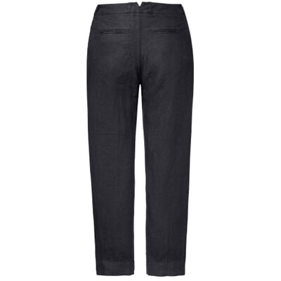 manufactum Herren-Leinenhose Schwarzblau Weihnachtsangebot