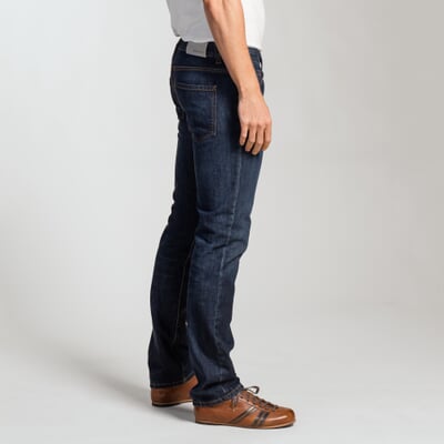 manufactum Herrenjeans Slim Straight Blau Osterangebot