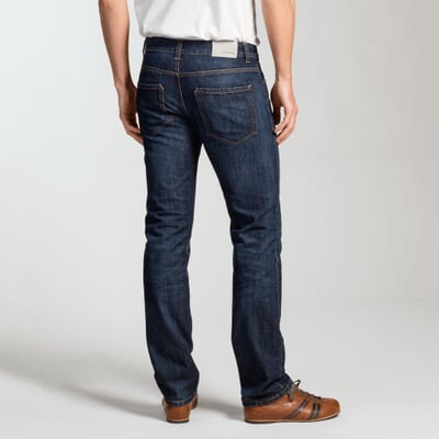 manufactum Herrenjeans Slim Straight Blau Osterangebot