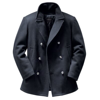 manufactum Bretonische Kabanjacke Herren Marine Heißer Verkauf