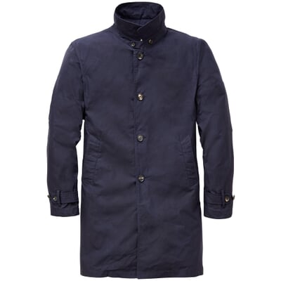 manufactum Herren-Sommermantel Dunkelblau Top Angebot