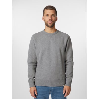 manufactum Herren-Sweatshirt Graumelange Blitzangebot