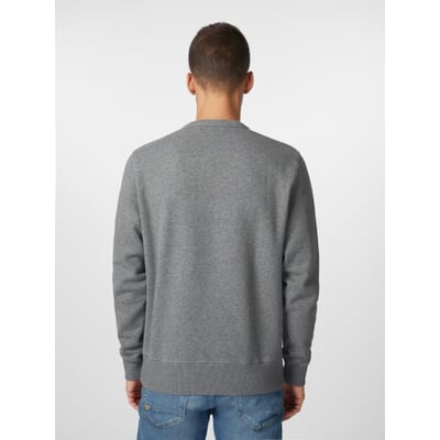 manufactum Herren-Sweatshirt Graumelange Blitzangebot