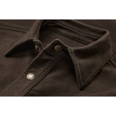 manufactum Herren-Hemdjacke Moleskin Braun Neuheiten