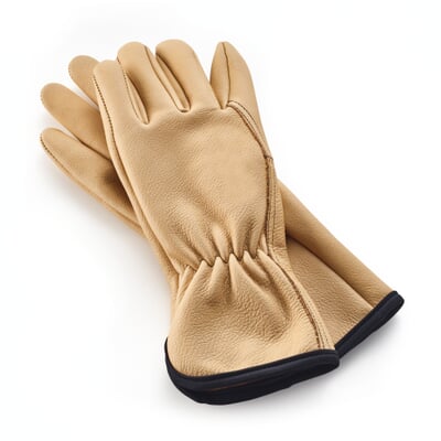manufactum Gartenhandschuh Leder Ocker Saisonale Angebote