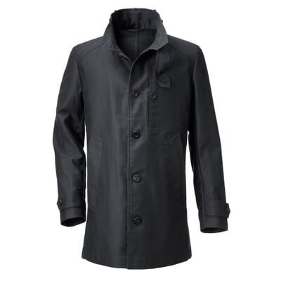 manufactum Herren-Langjacke Schwarz