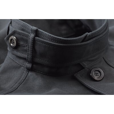manufactum Herren-Langjacke Schwarz Räumungsverkauf