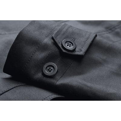 manufactum Herren-Langjacke Schwarz Räumungsverkauf