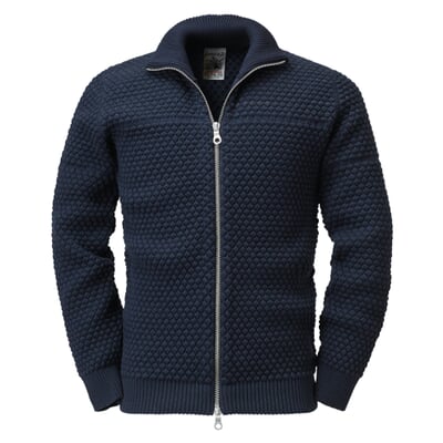 manufactum Herren-Strickjacke Navy