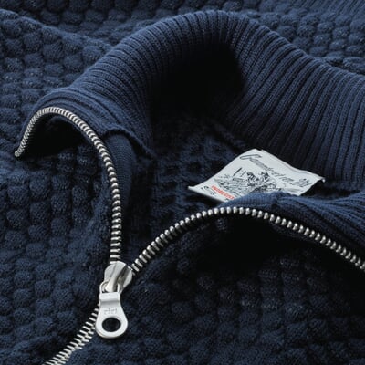 manufactum Herren-Strickjacke Navy Kauf eins, bekomm eins gratis
