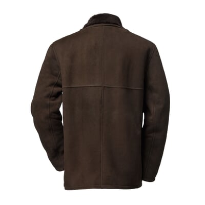 manufactum Herrenjacke Islandlammfell Dunkelbraun Riesige Ersparnisse