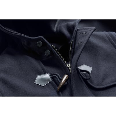manufactum Herren-Dufflecoat Marine Kostenlose Rückgabe